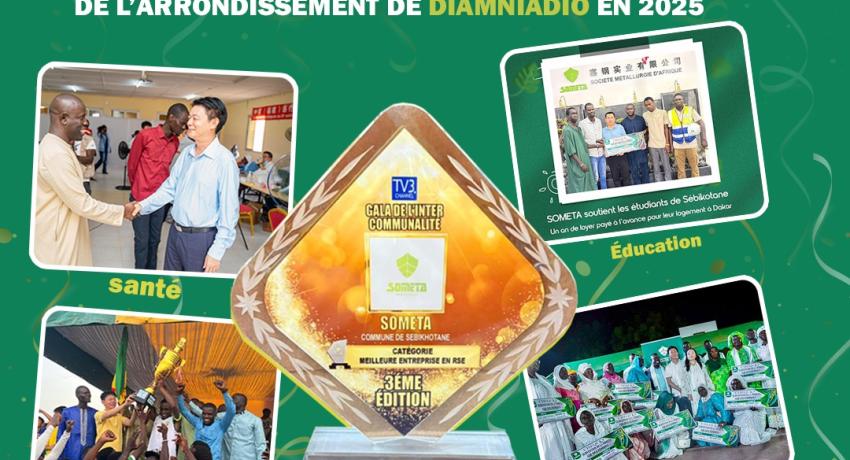 SOMETA, lauréate du Prix de la Meilleure Entreprise RSE 2025 pour la deuxième année consécutive