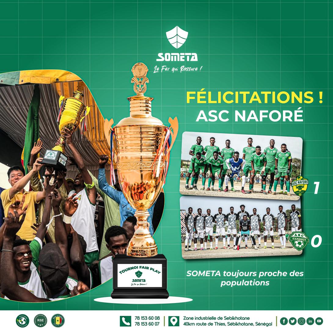 5ème édition du Tournoi Fair Play SOMETA